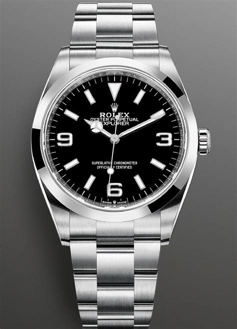 rolex oyster perpetual explorer black price